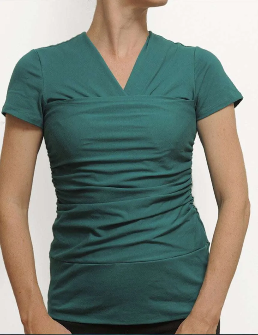 Skin To Skin Kangaroo T-Shirt & Nursing Top | Jade