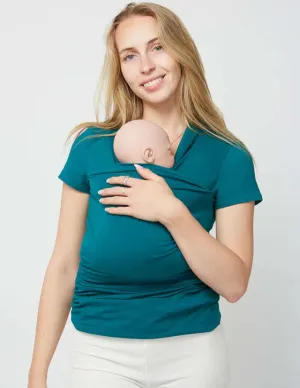 Skin To Skin Kangaroo T-Shirt & Nursing Top | Jade