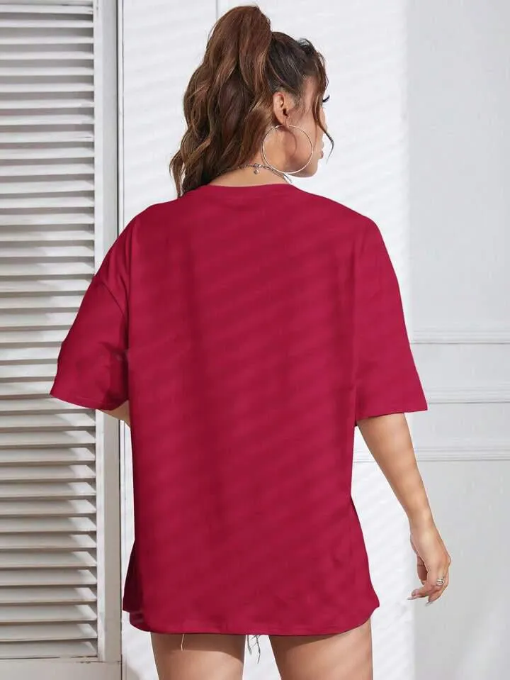 SLAY Printed Womens Drop Shoulder T-shirt Legacy Boutiques Bangladesh