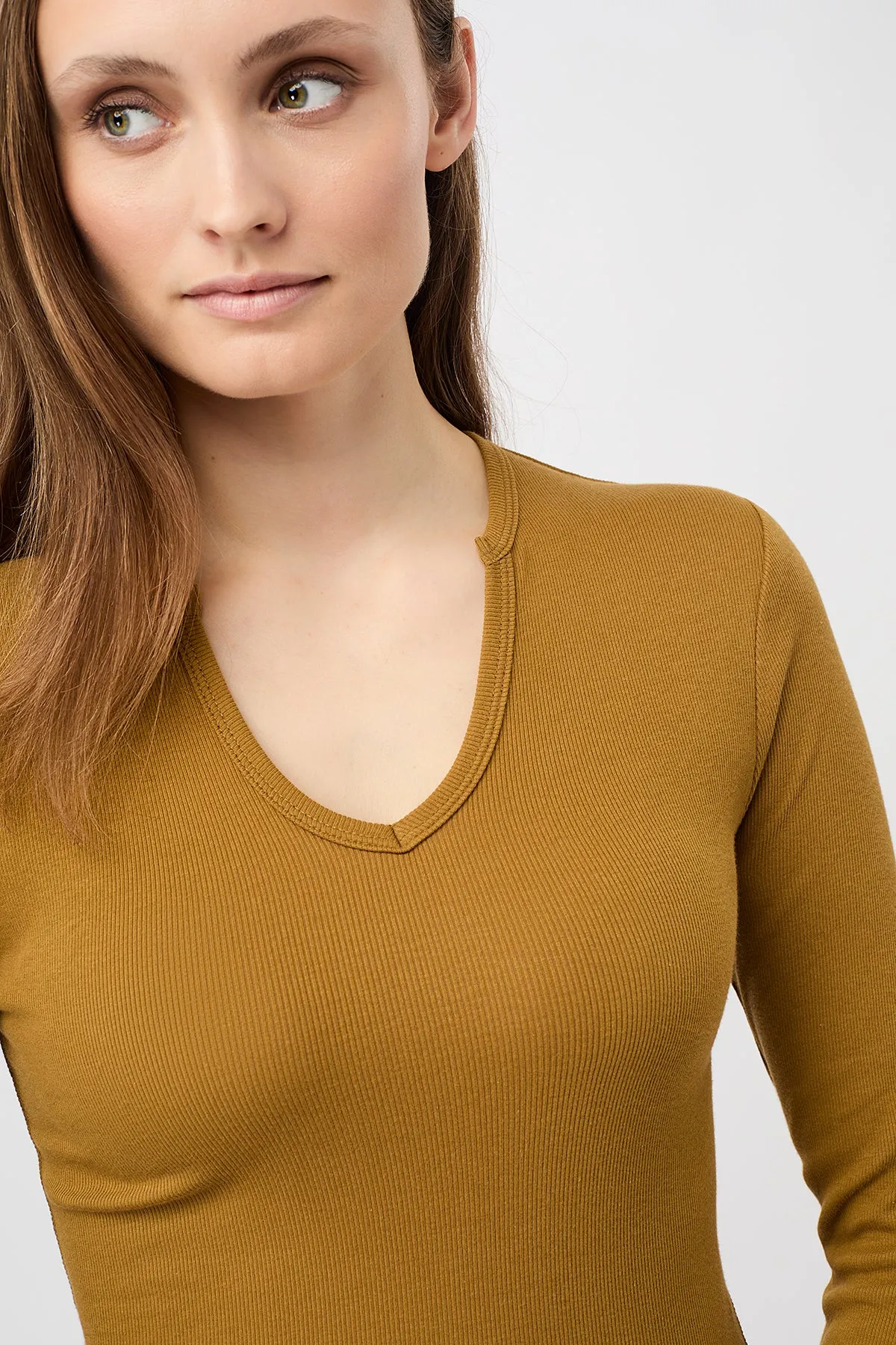 Smart Longsleeve (Hazelnut), GOTS