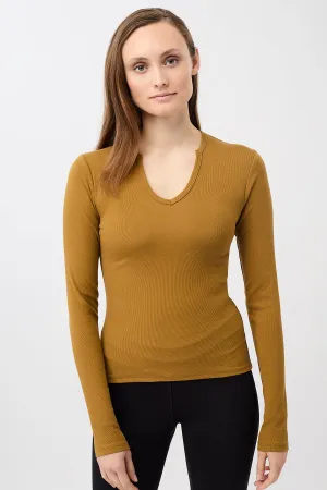 Smart Longsleeve (Hazelnut), GOTS