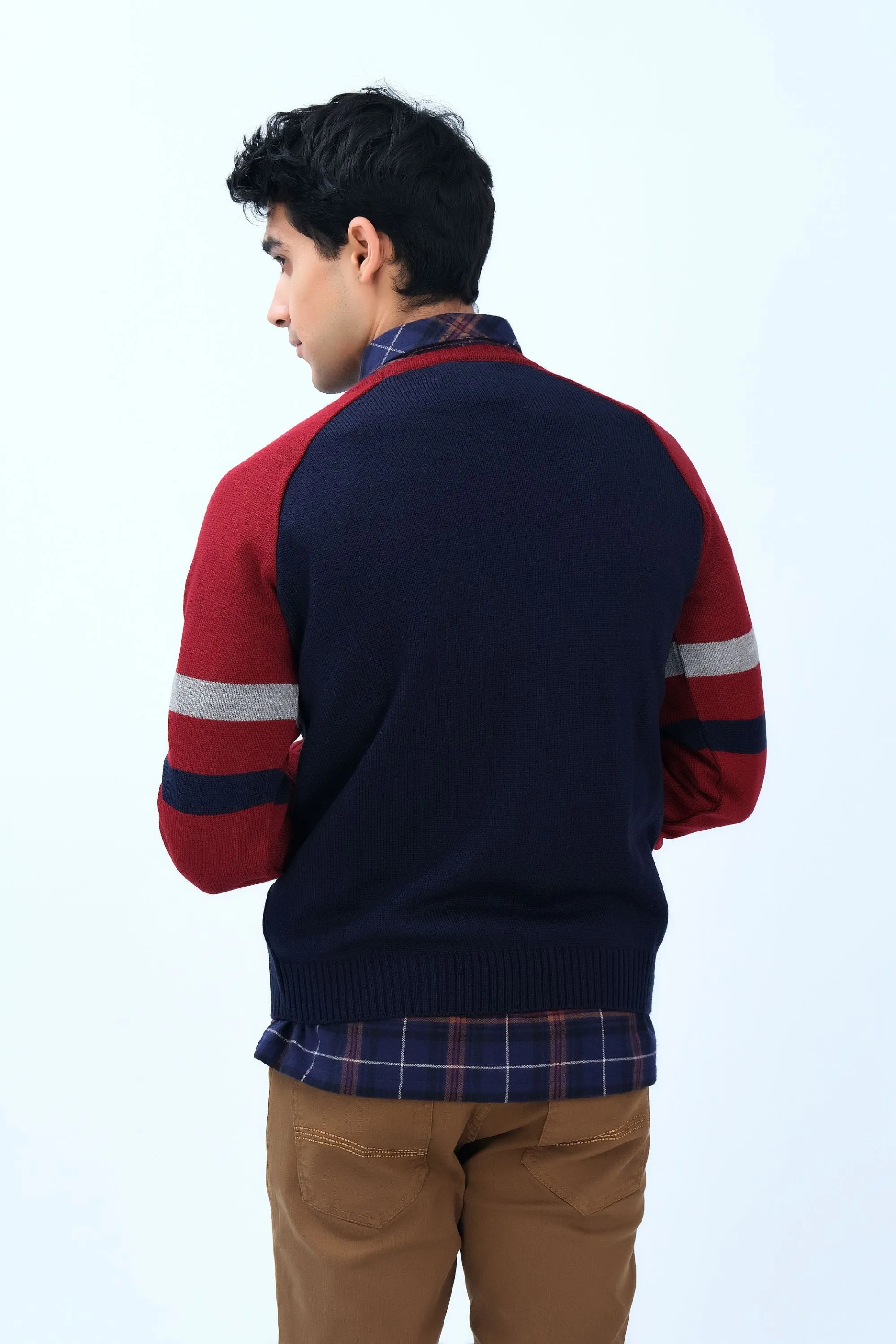 Smart Navy Sweater