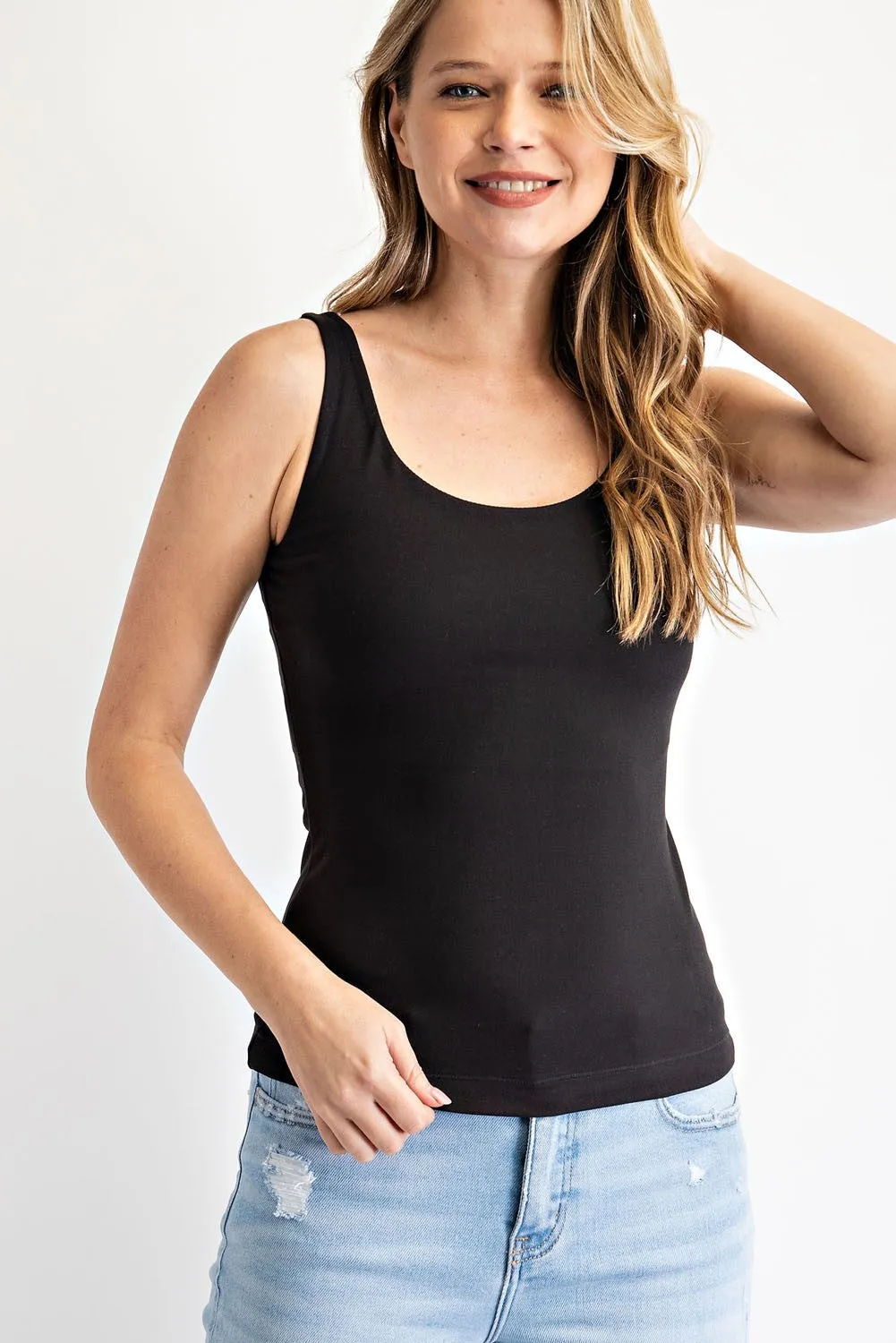 'Softest Ever' Tank - Black