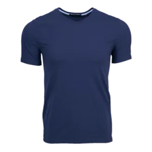 Spirit V Neck Tee (Maltese Blue)