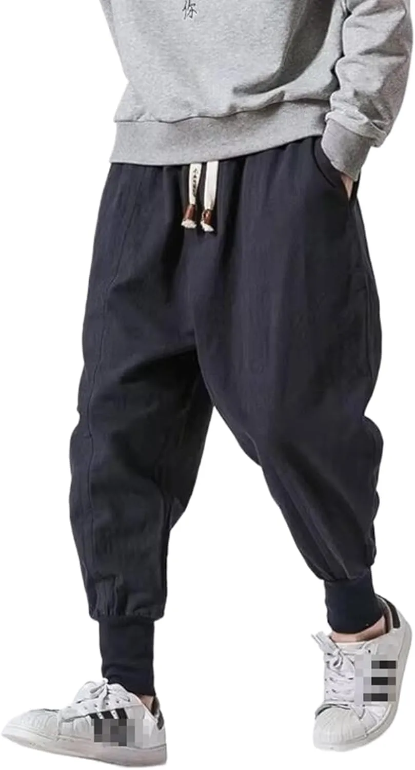 Spring Summer Streetwear Men Harem Pants Casual Trousers Korean Style Man Jogger Pants Male Baggy Pants