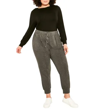 Stitch Seam Pant | Charcoal Marle