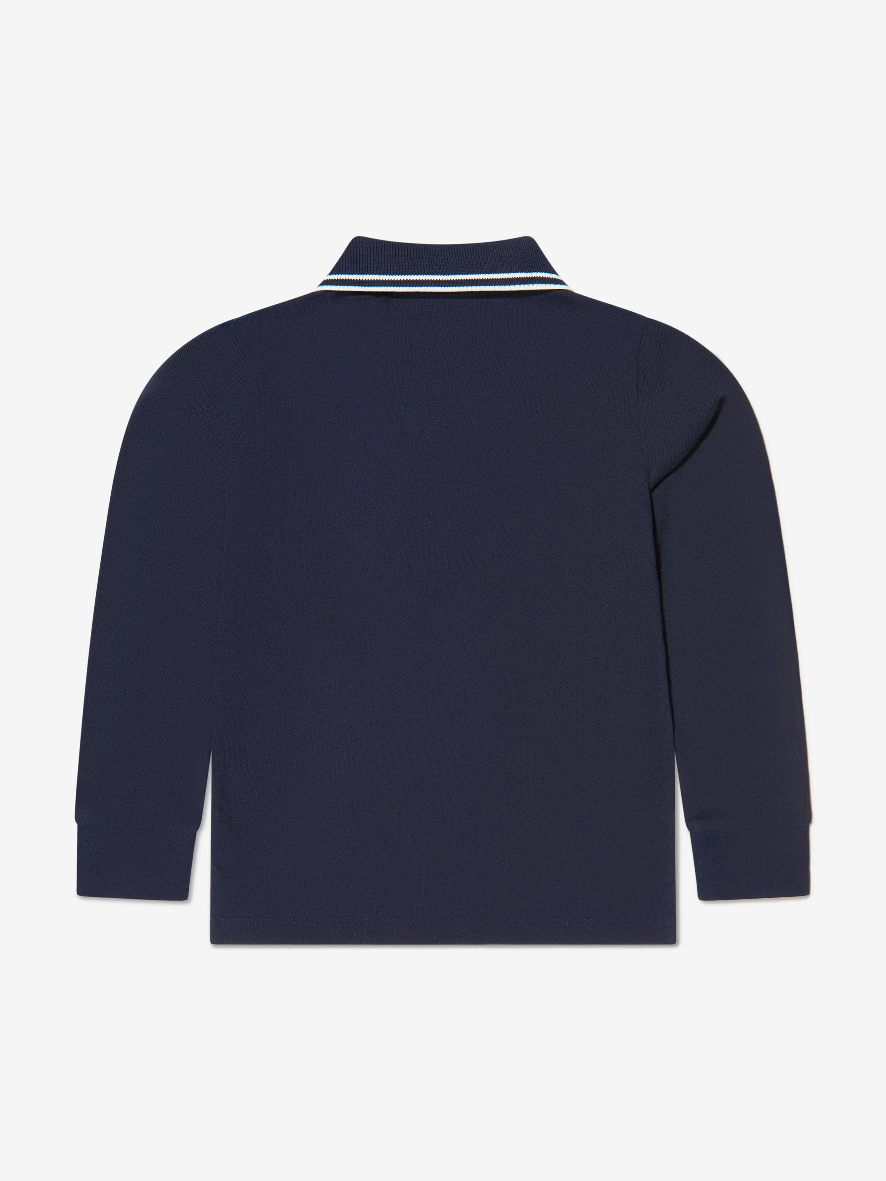 Stone Island Junior Boys Long Sleeve Polo Shirt