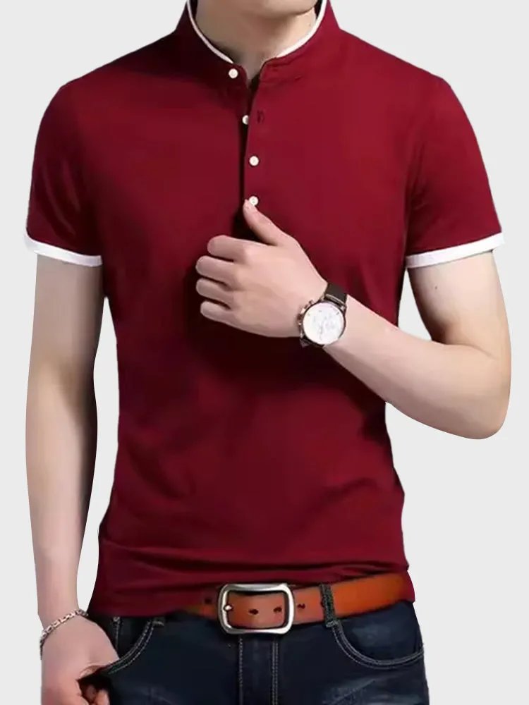 Summer Polo Casual Tee