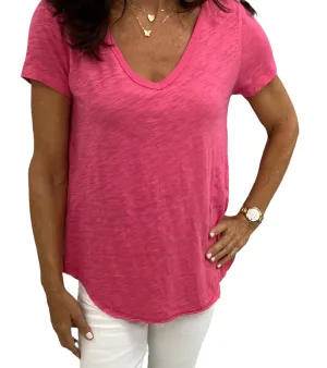 Summer Time V Neck Tee