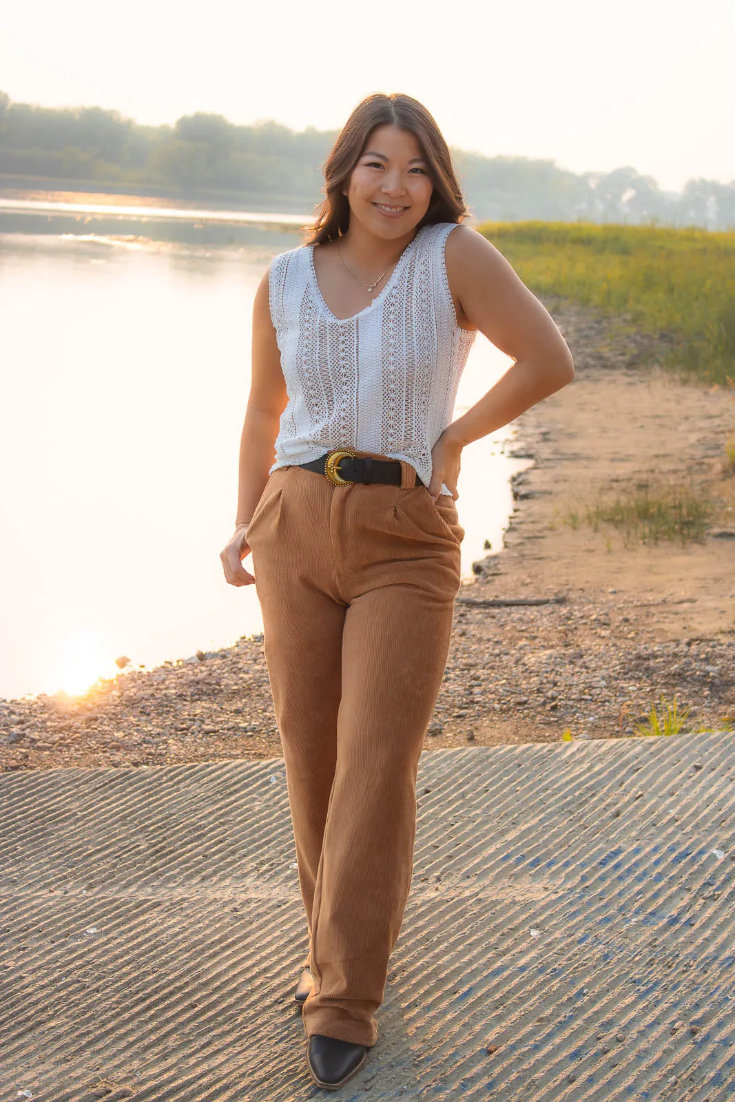 Sunday Lace Crochet Tank Top