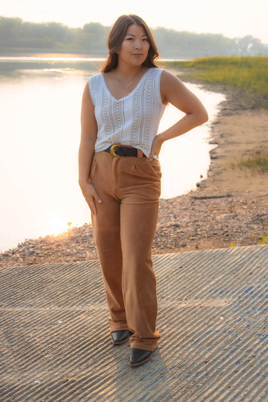 Sunday Lace Crochet Tank Top