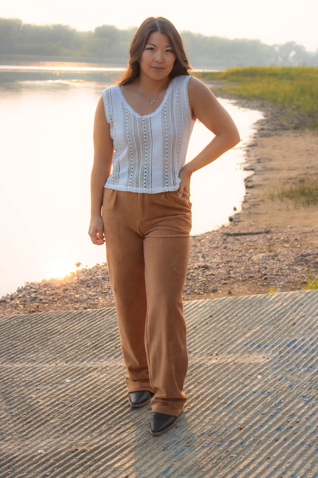 Sunday Lace Crochet Tank Top
