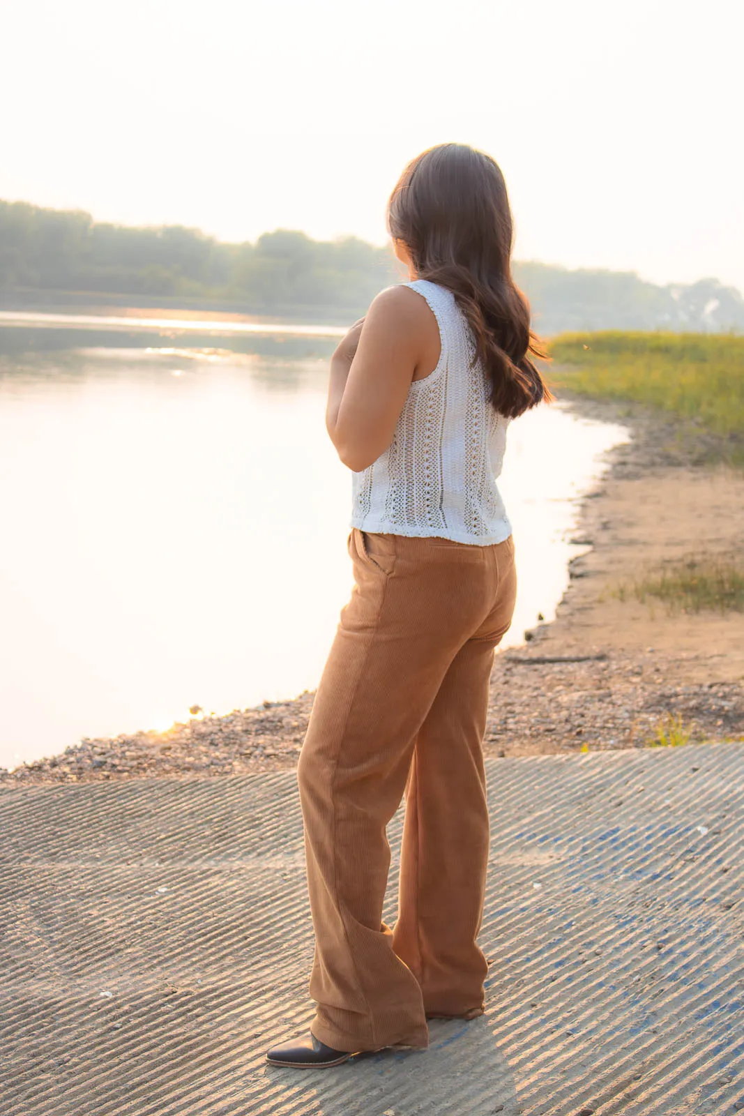 Sunday Lace Crochet Tank Top