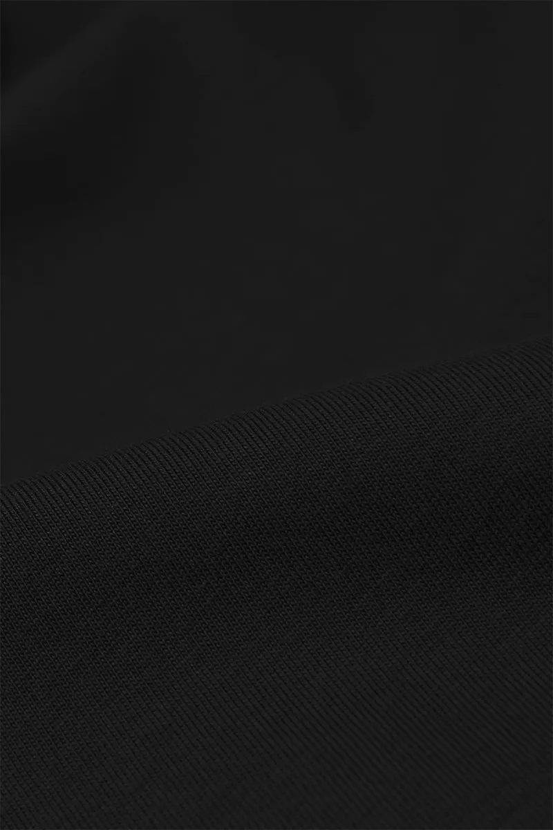 Super Soft Crew Neck T-Shirt | Black BKFD01