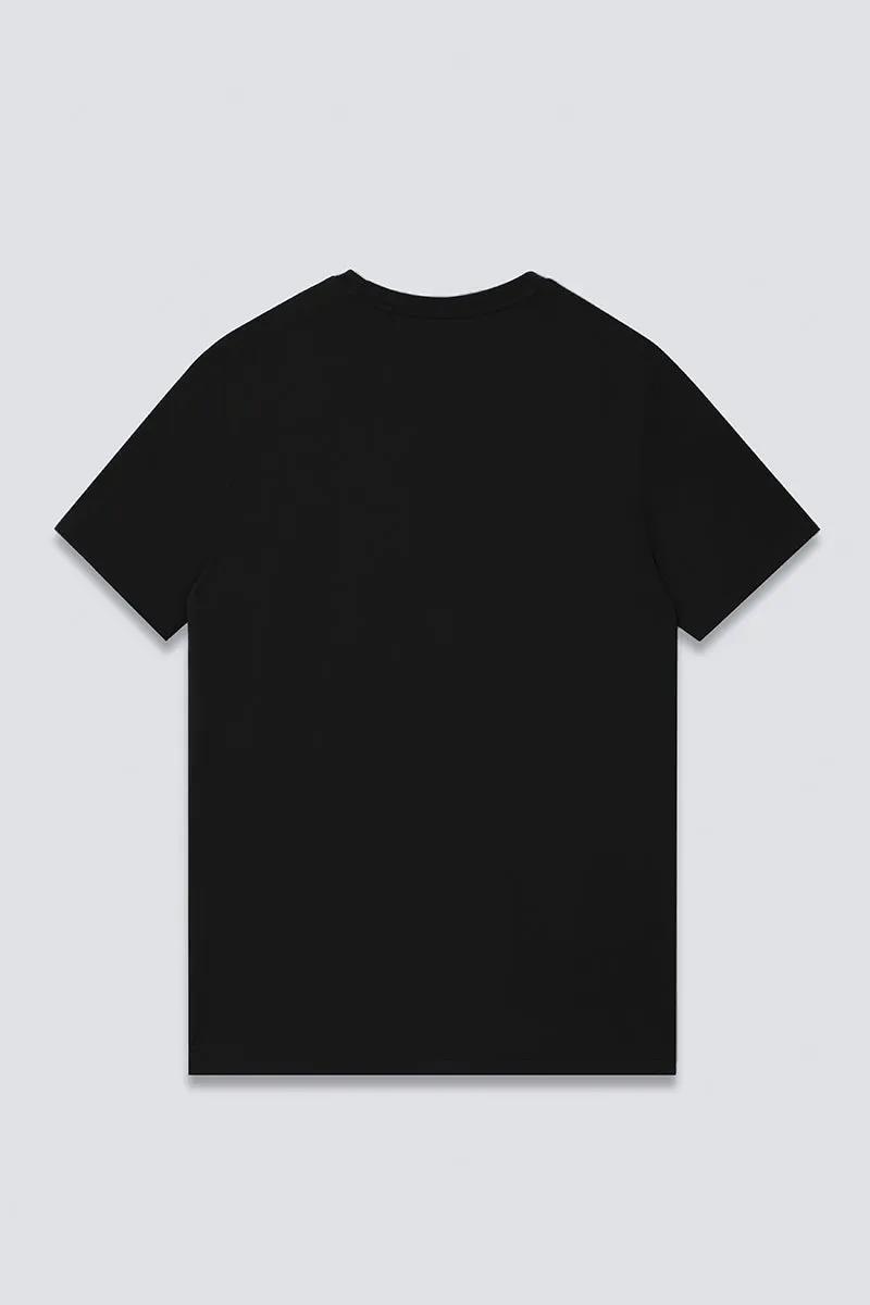 Super Soft Crew Neck T-Shirt | Black BKFD01