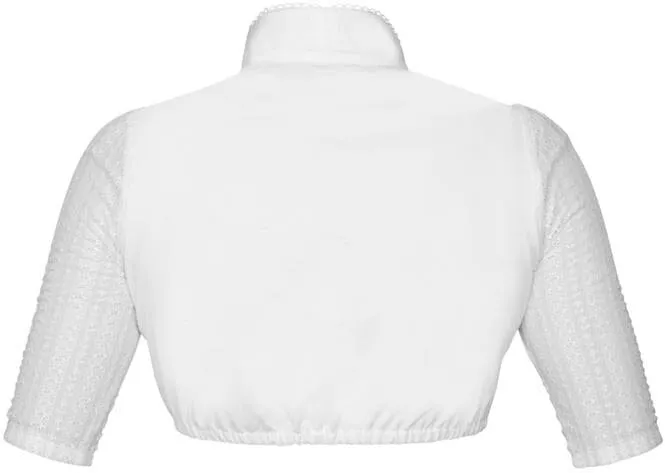 Sweetheart Blouse with 3/4 Sleeves