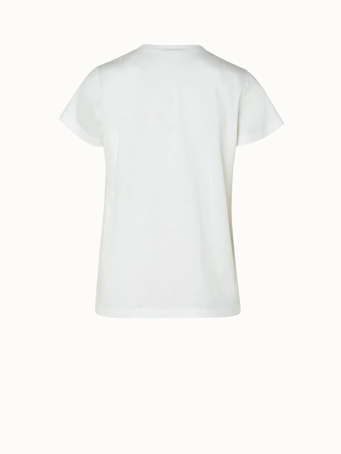 T-Shirt aus Baumwolle Jersey