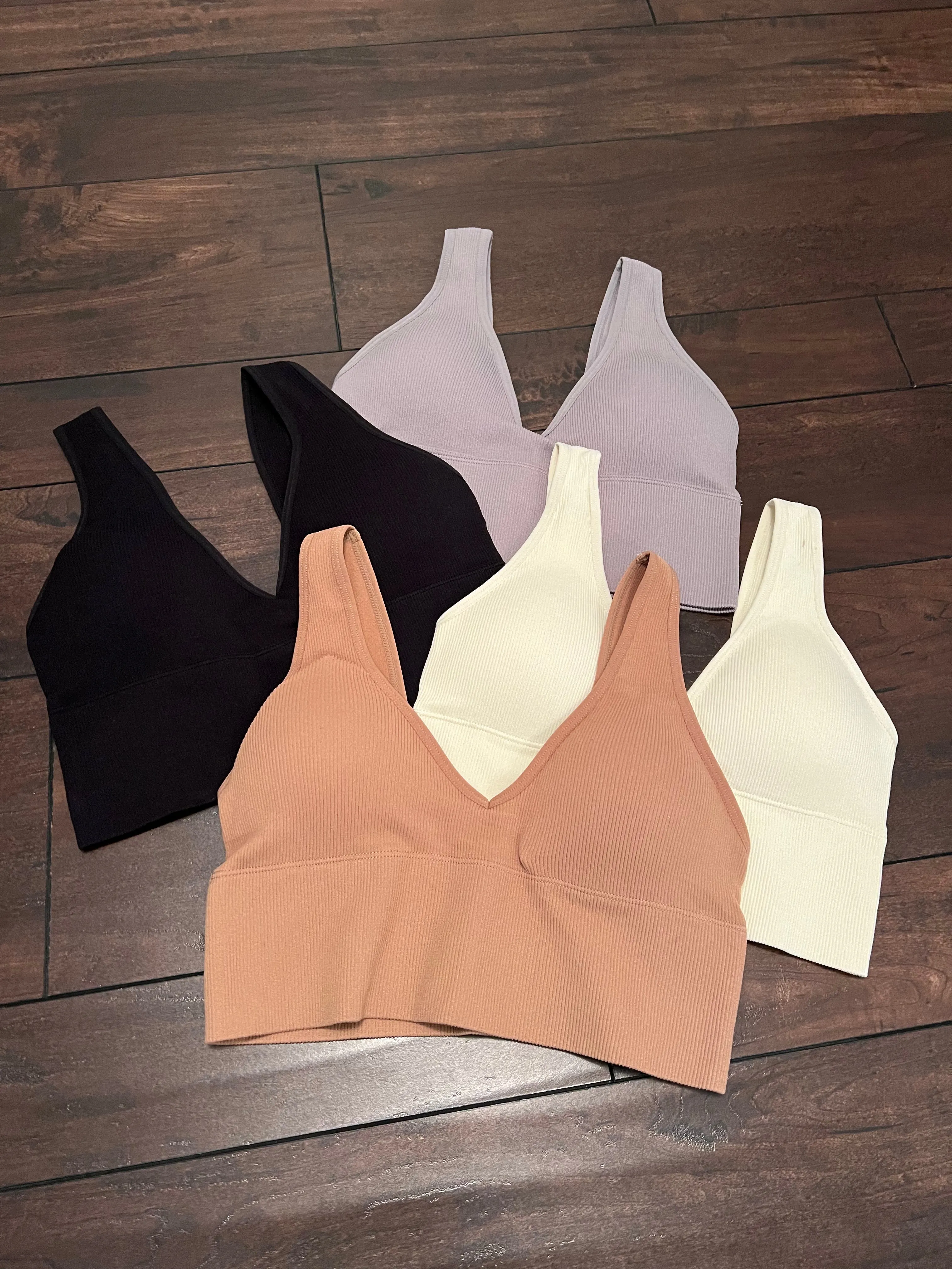 Take Two Bralette Tank - Multiple Colors