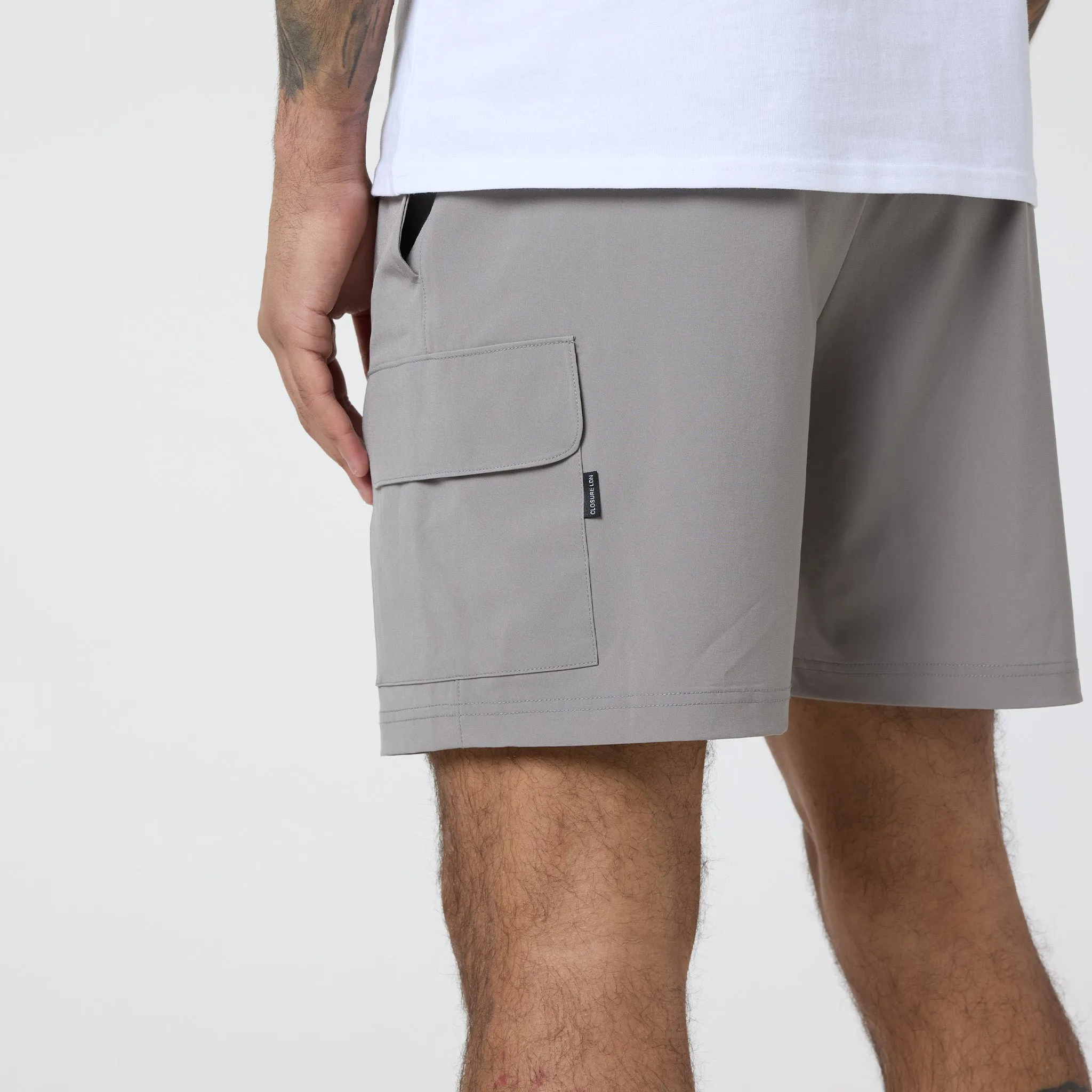 Tech Pocket Twinset | White Stone