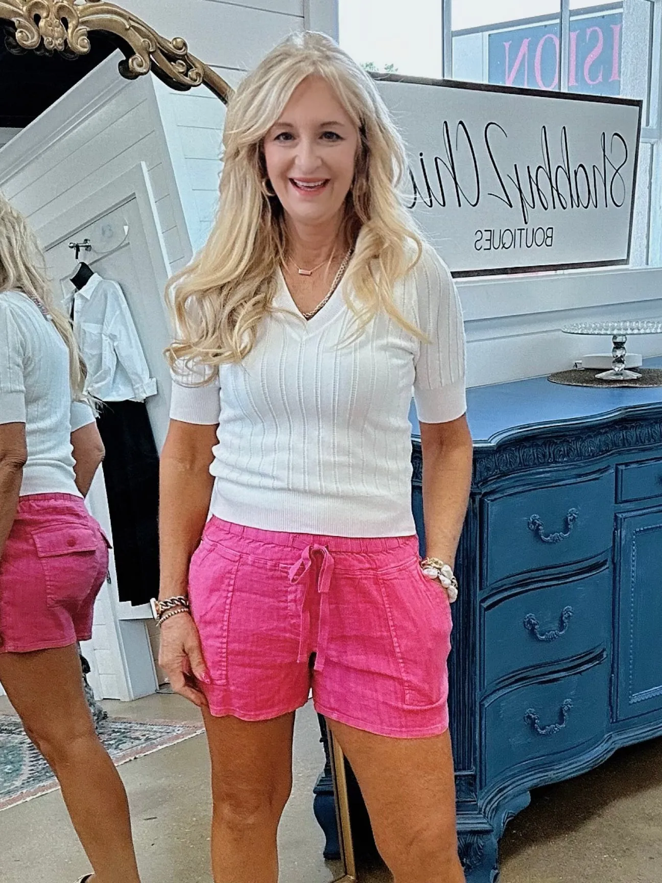 The Comfort Shorts in Pink
