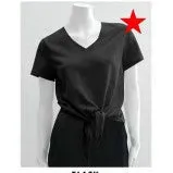 Tie Front Knit Top
