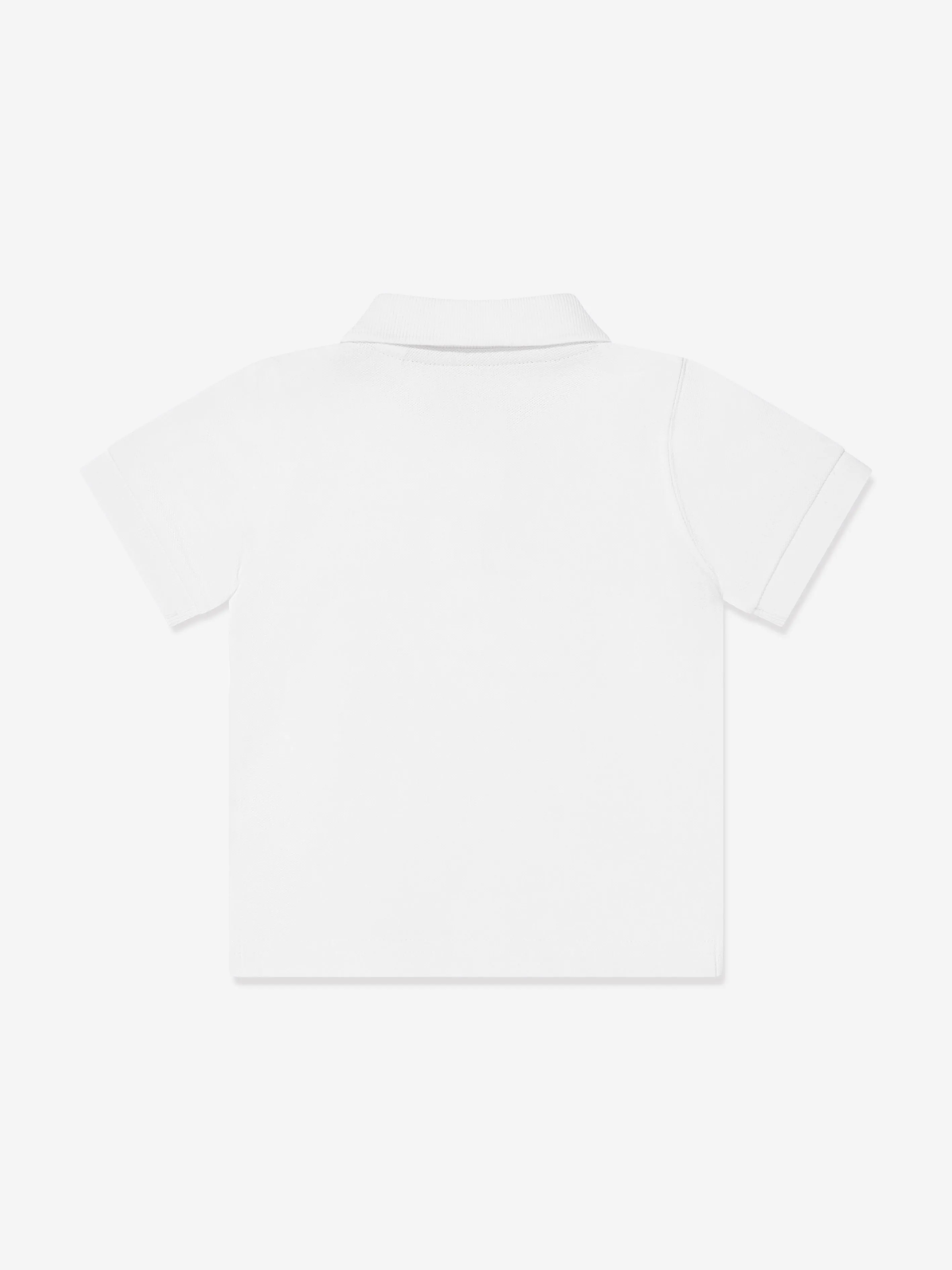 Timberland Baby Boys Organic Cotton Polo Shirt in White
