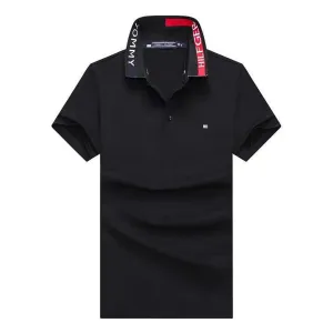 Tom Custom Fit Essential Signature Polo-Black