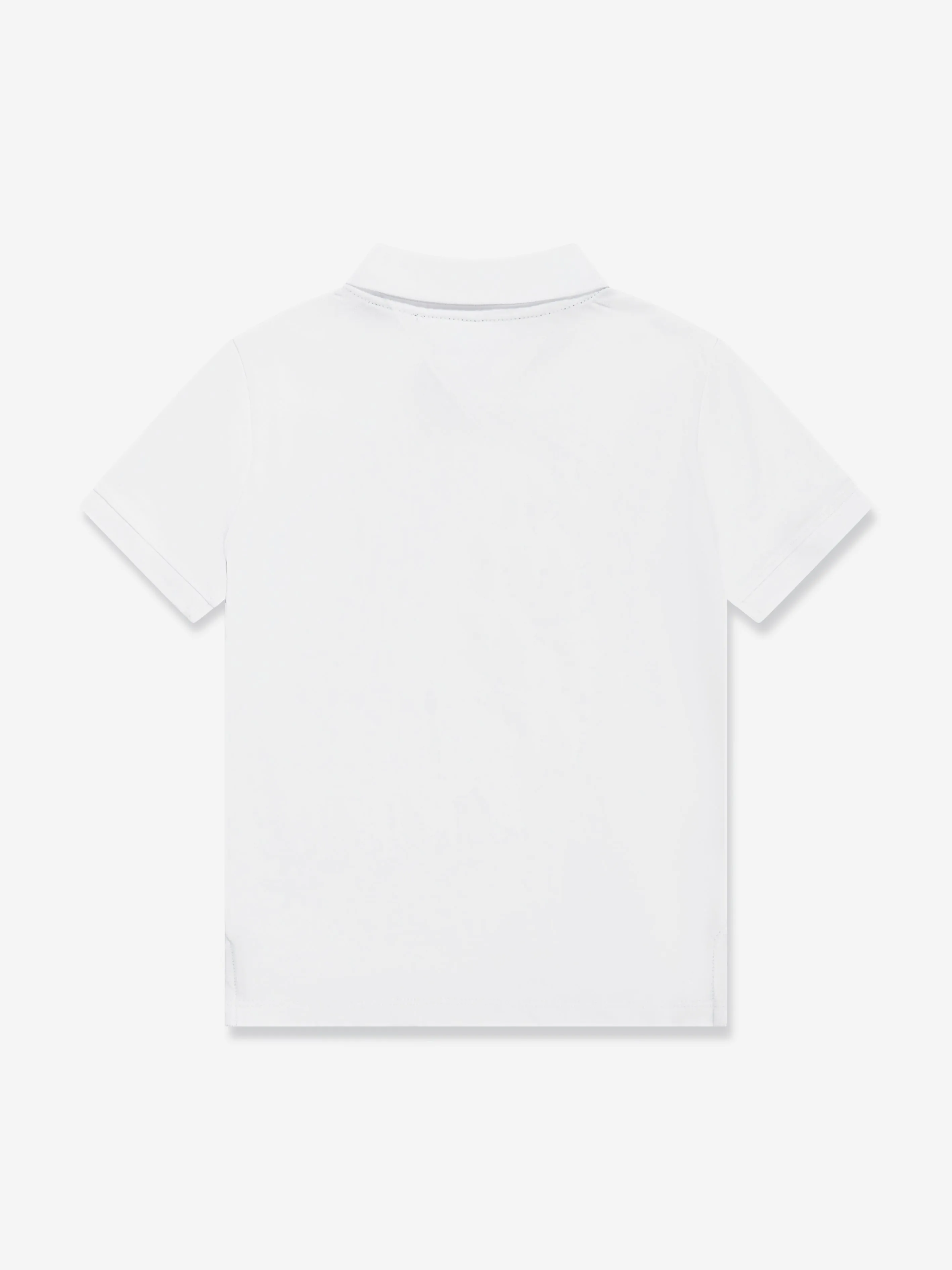 Tommy Hilfiger Boys Monotype 1985 Arch Polo Shirt in White