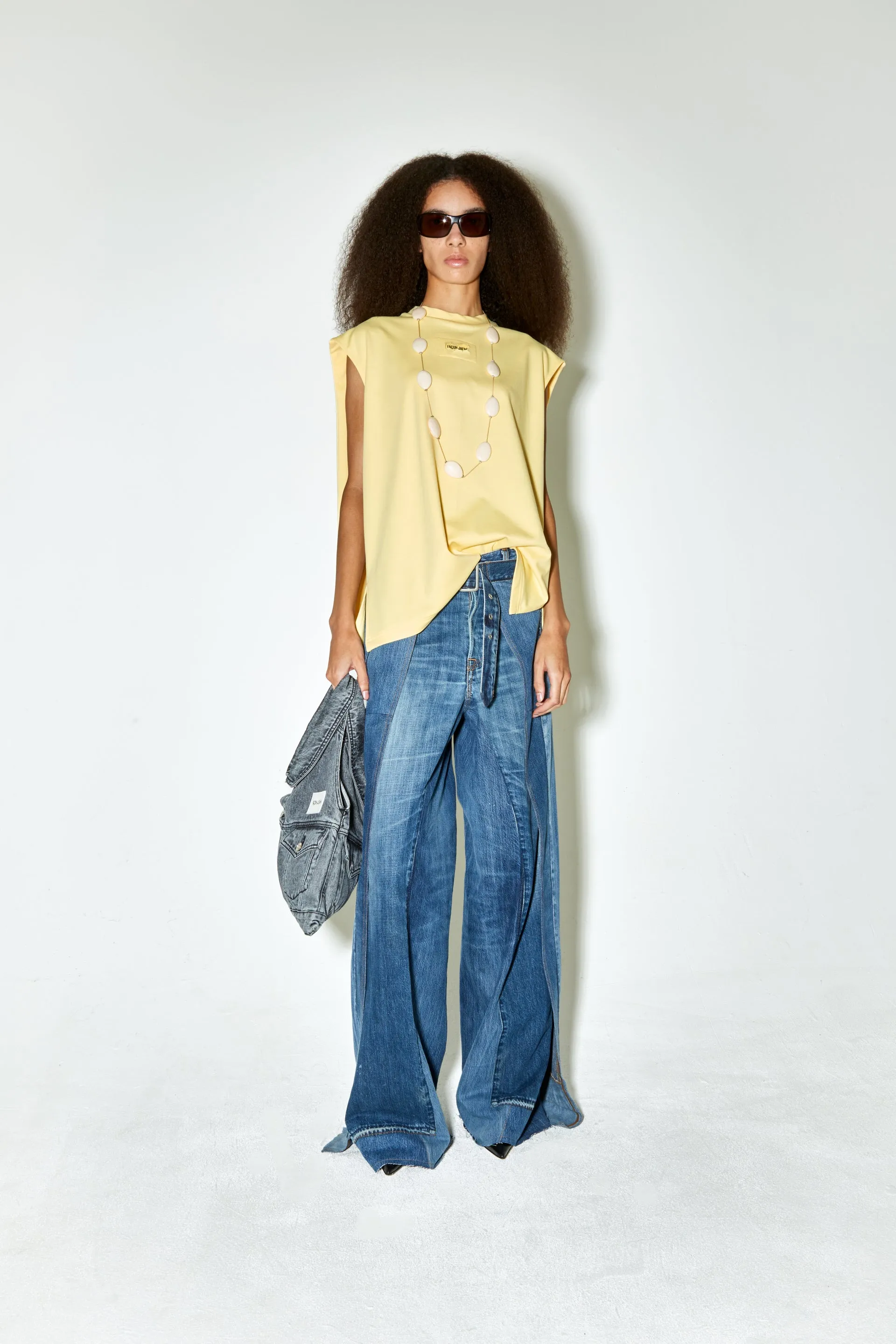 TOSCA top light yellow