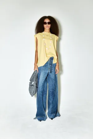 TOSCA top light yellow