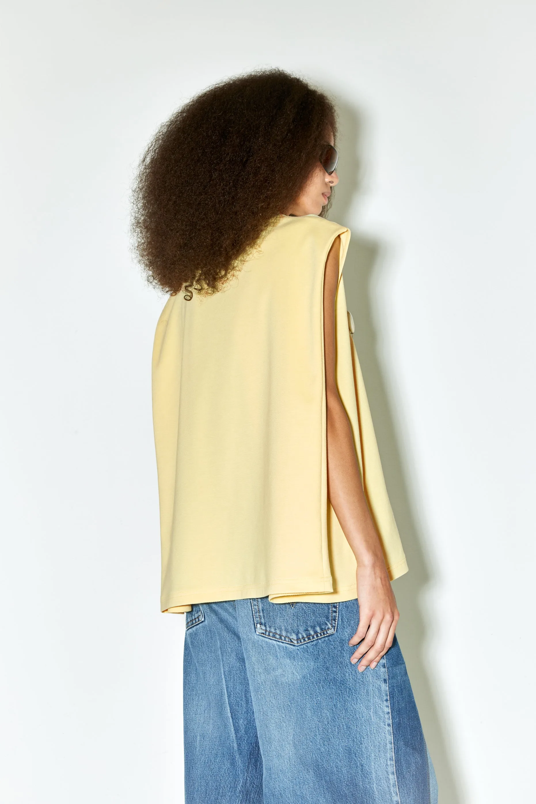 TOSCA top light yellow