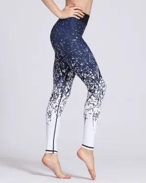 Tree Branch Silhouette Leggings