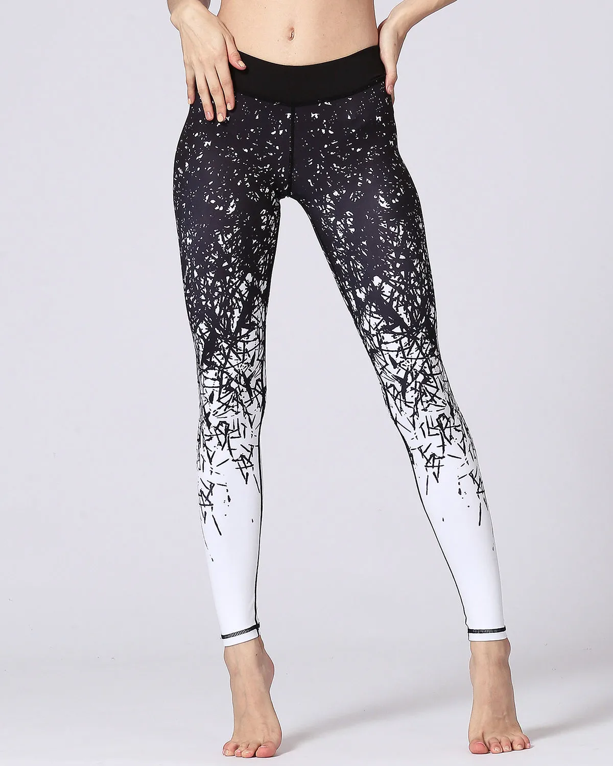 Tree Branch Silhouette Leggings