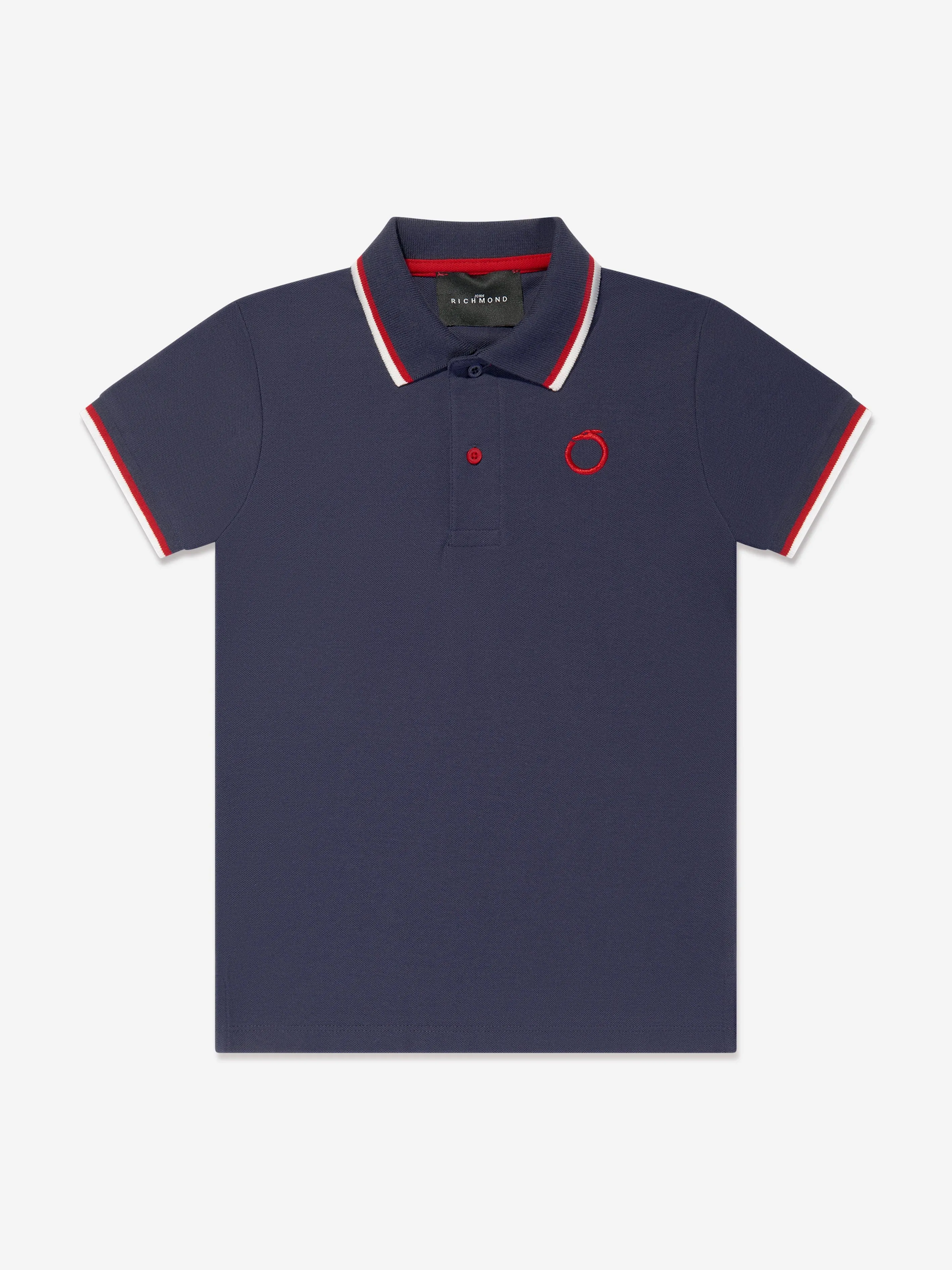 Trussardi Boys Yukon Polo Shirt in Navy