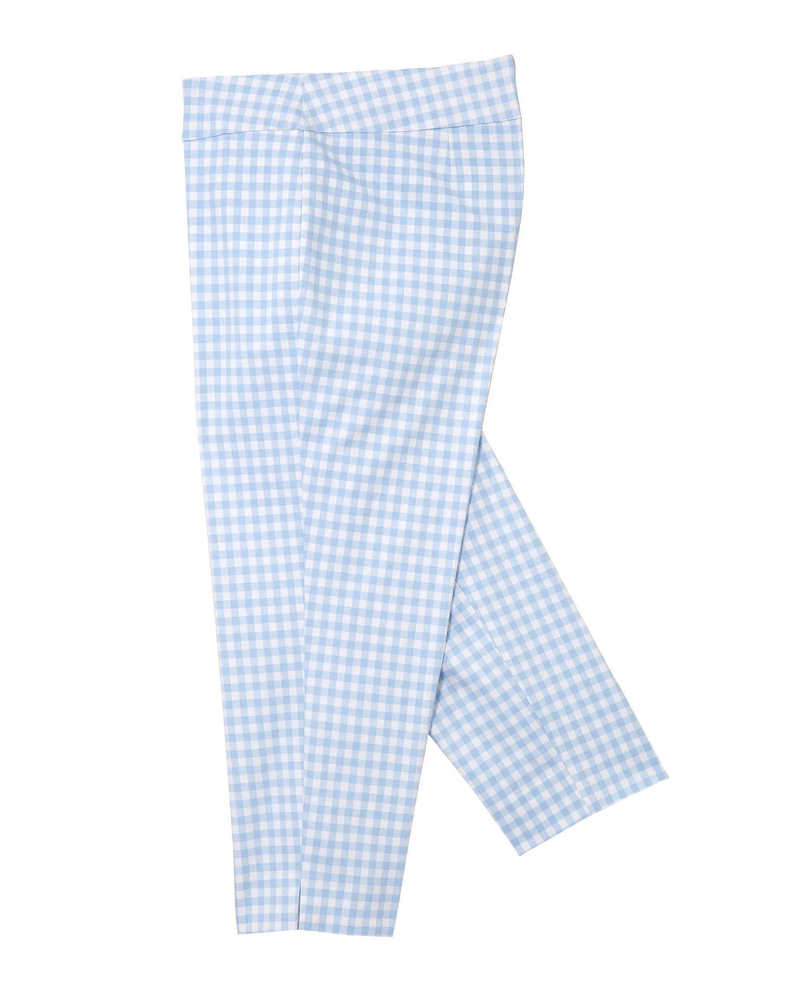 Turin Printed Ankle Pant | Light Blue / White