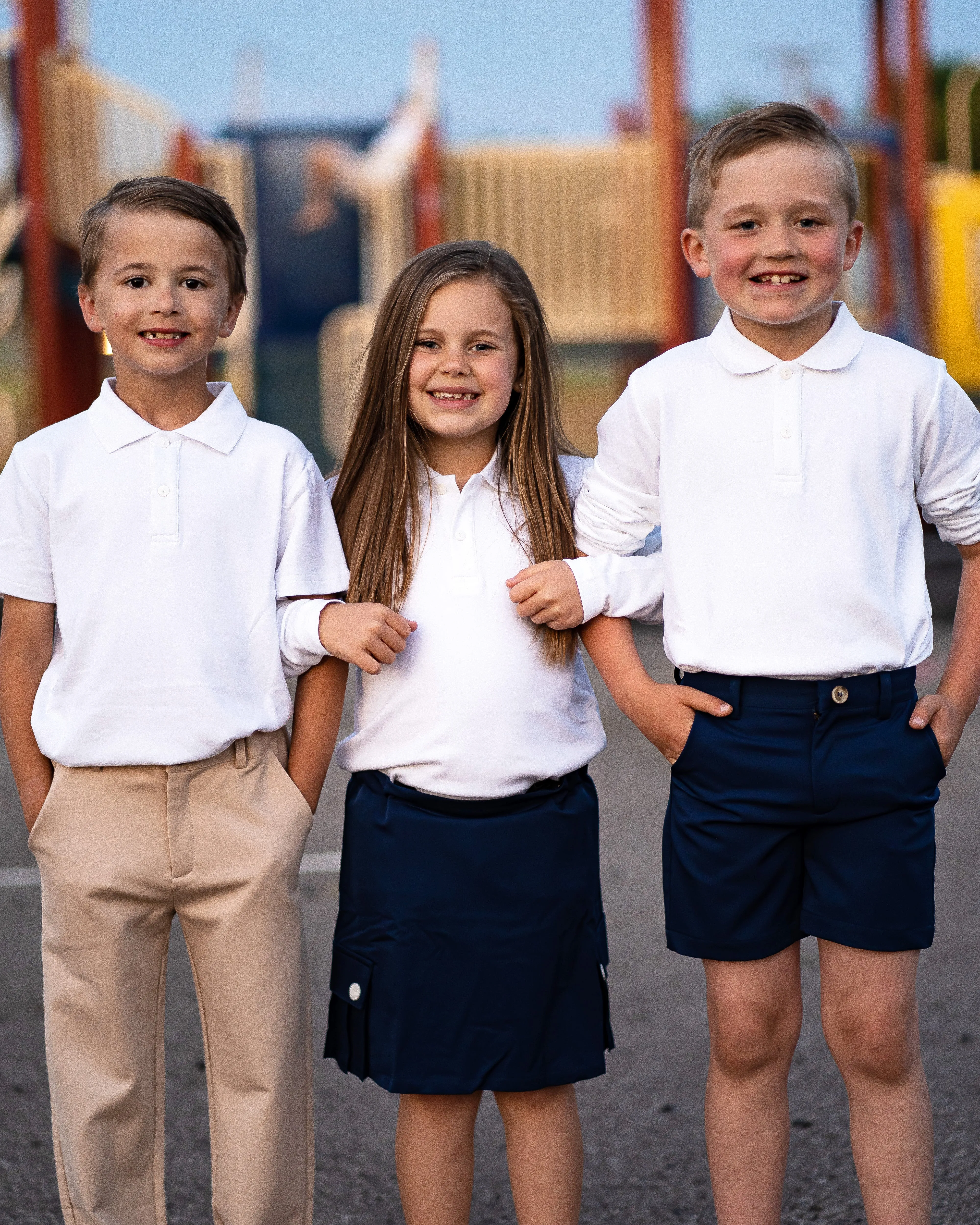 TYL Scholar Boy Shorts in Performance Navy