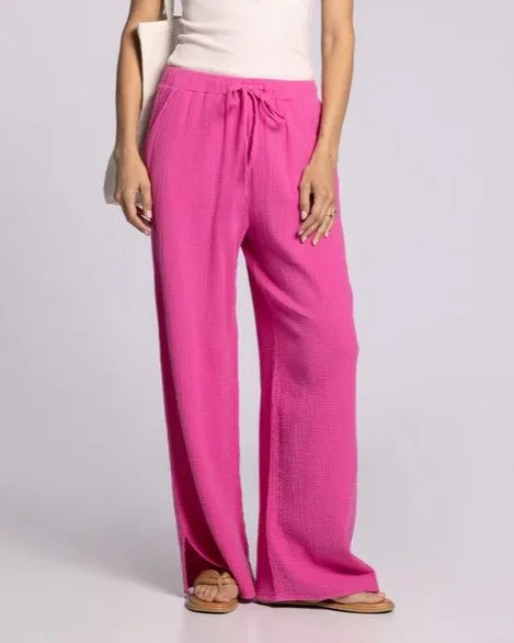 Verna Pants - Fuschia
