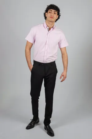 Vito Pink Short Sleeve Shirt