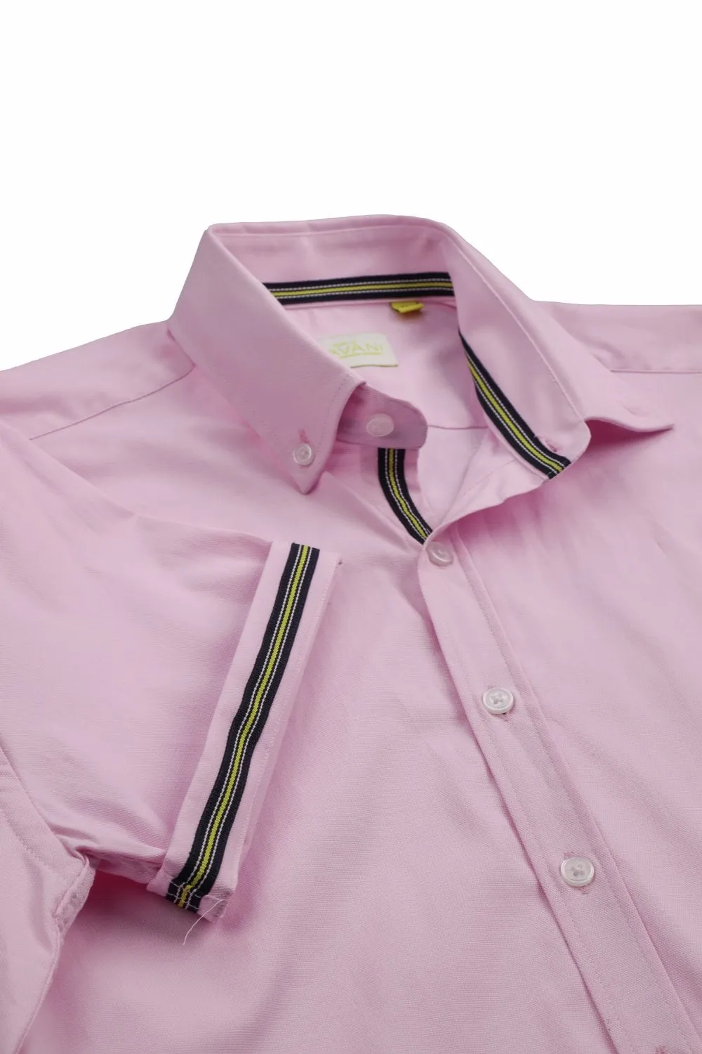 Vito Pink Short Sleeve Shirt
