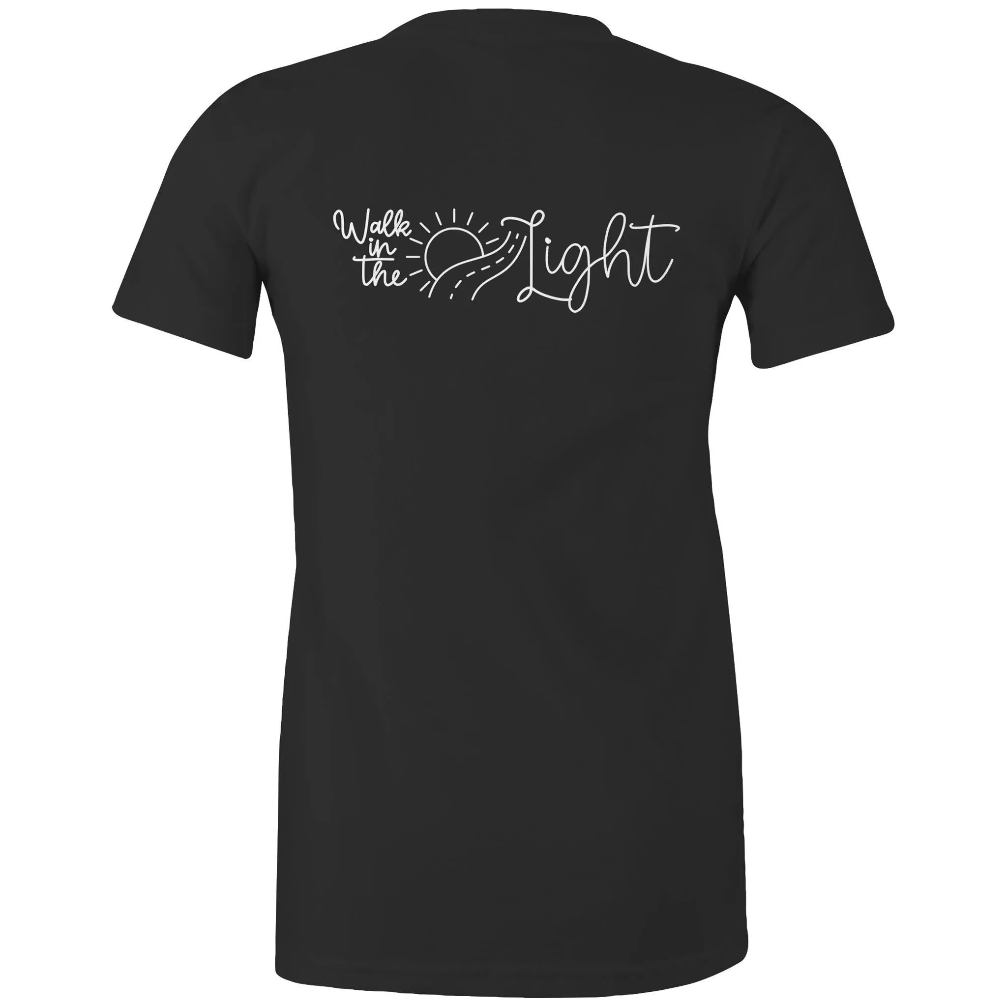 Walk in the Light Women's Christian TShirt