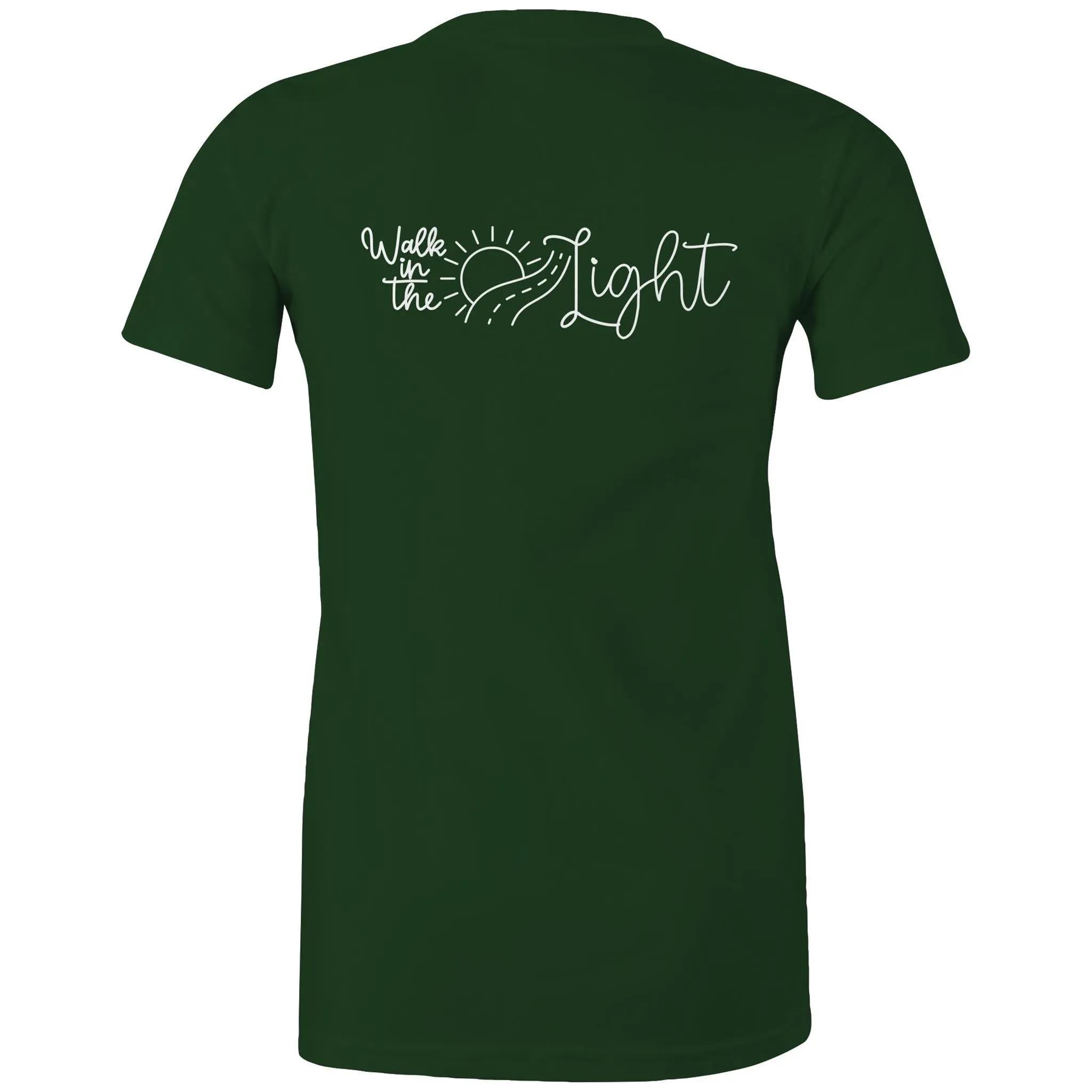 Walk in the Light Women's Christian TShirt
