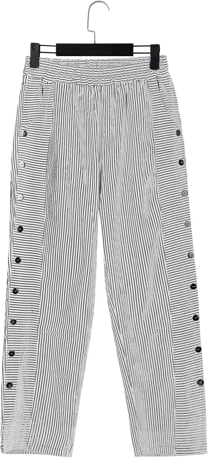Women Linen Pants High Waist Adjustable High Waisted Dressy Trousers Linen Pants Women Summer Solid Lounge Long Trousers