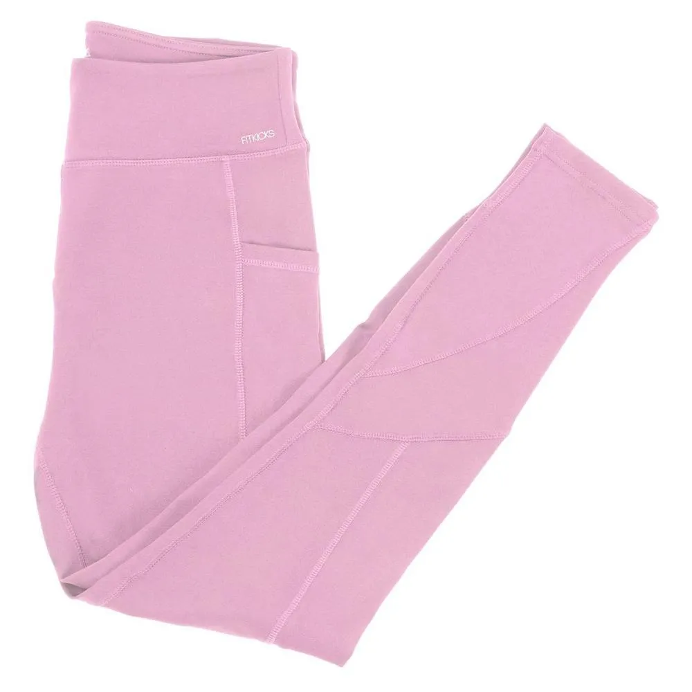 Women's All-Day Active High Waist Full Length Leggings With Side Pockets