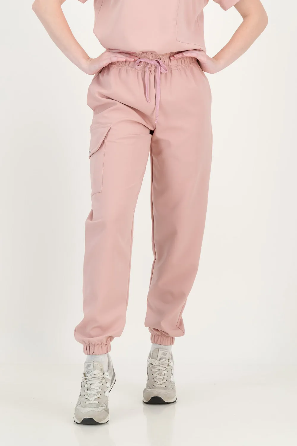Women's Dusty Pink Scrub Pants