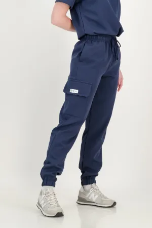 Women's Marine Blue Scrub Pants