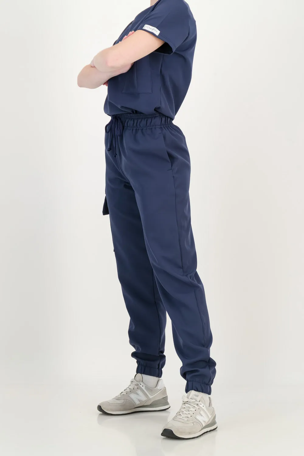 Women's Marine Blue Scrub Pants