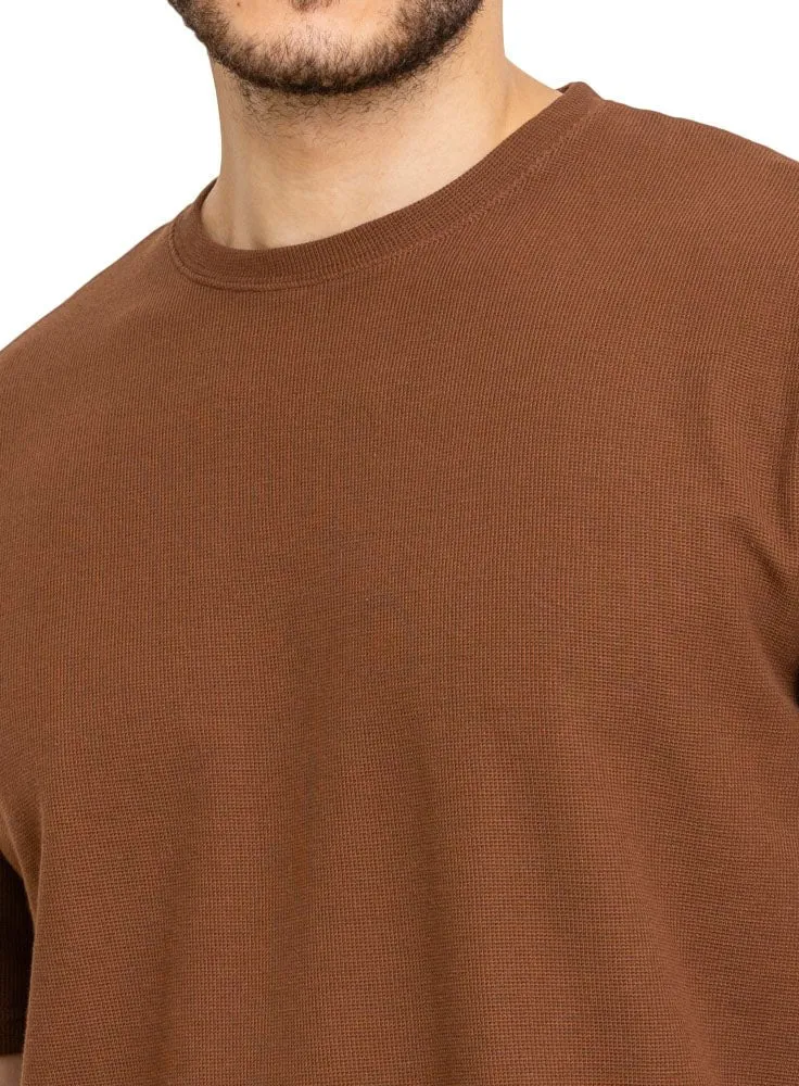 Wood Squares Round T-Shirt