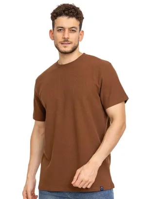 Wood Squares Round T-Shirt