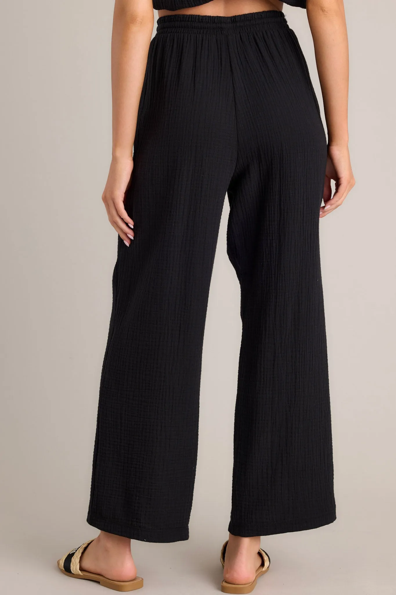 Z-Supply Bondi Black Gauze Pants
